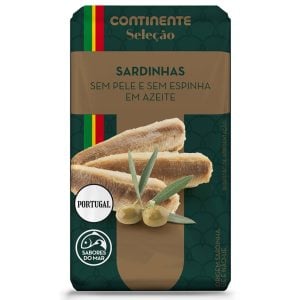 Sardinha sem Pele e sem Espinha em Azeite Continente Seleção