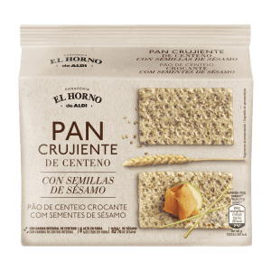 Pão de centeio crocante