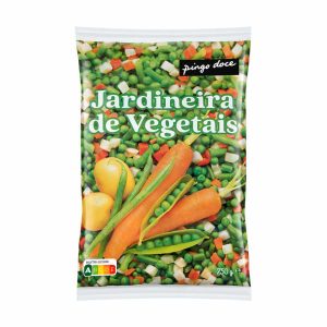 Jardineira de vegetais congelada
