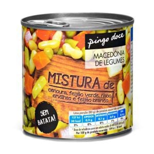 Macedónia de legumes