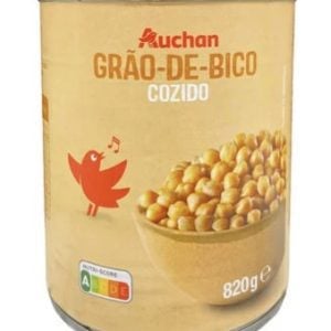 Grão de bico cozido Auchan