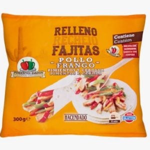 Recheio fajitas frango Hacendado