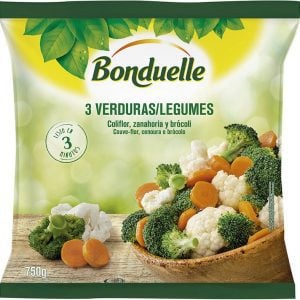 legumes bonduelle a vapor couve florcenoura e brócolos 750g