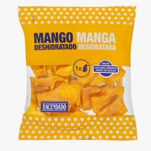 Manga desidratada sem adição de açúcar
