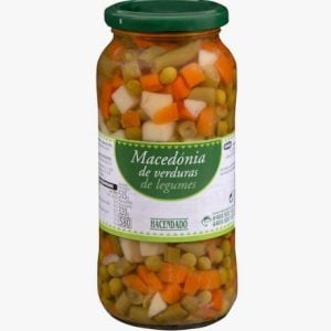 Macedónia de legumes