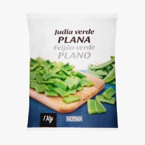 Feijão verde plano