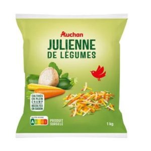 juliana de legumes auchan ultracongelada 1kg