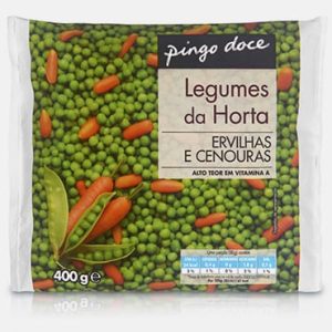 Ervilhas e cenouras