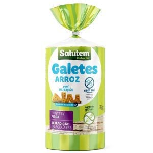 Galete arroz finissima sem sal Salutem