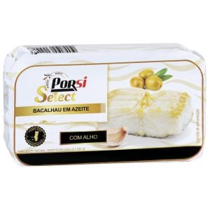 Bacalhau com azeite e alho Porsi
