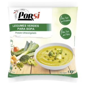 Legumes verdes para sopa