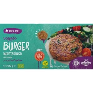 Hambúrguer Mediterrânico - Vegplanet