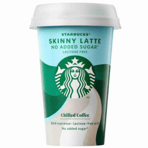 Skinny latte sem açúcar e sem lactose Starbucks