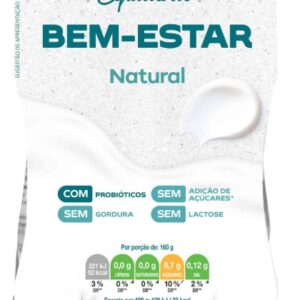 Iogurte Líquido Natural sem Lactose "Continente Equilibrio"