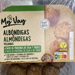 Almôndegas veganas "MyVay"