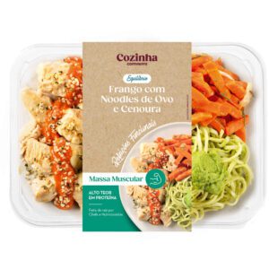 Frango com Noodles de Ovo e Cenoura, Continente Equilíbrio