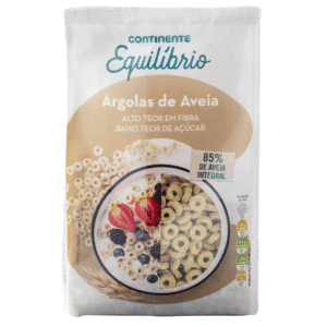 Cereais Argolas de Aveia Integral