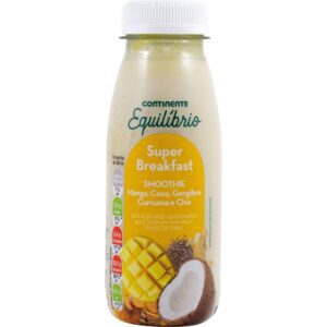 Smoothie Super Breakfast Manga, Coco, Gengibre, Cúrcuma e Chia