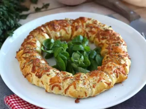 Coroa de salmão e Ricota