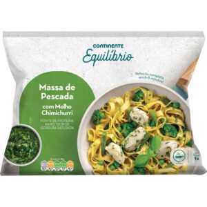 Massa de Pescada com Molho Chimichurri, Continente Equilíbrio