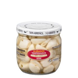 Alho temperado, hacendado