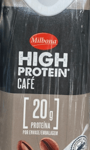 Leite magro café, sem lactose, High Protein Milbona