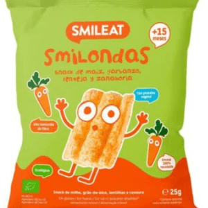Snack smileat bio lentilhas cenoura