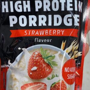 Flocos de aveia proteicos, sabor Morango