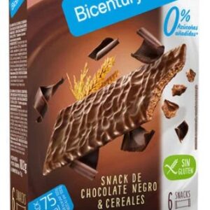 Barritas Chocolate preto 0%, Bicentury