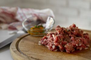 Carne picada de bovino