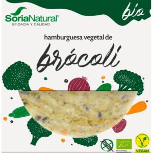 Hamburguer Vegetal com Brócolos