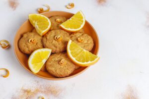 Bolachas de Espelta, Coco e Laranja