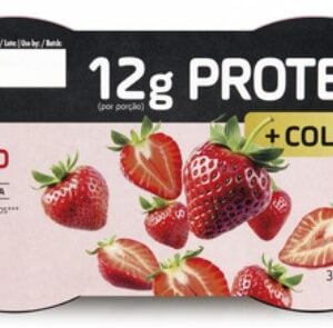 Iogurte Proteína e Colagénio Morango, go active