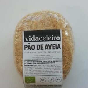 Pão de aveia sem glúten