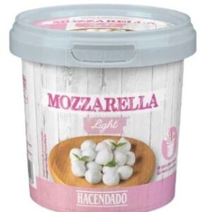 Mini Mozzarella Light, Hacendado